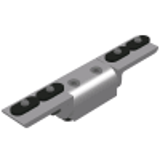 4033, 4033-Black - Right Angle Living Hinges - 10 Series - Right Angle Universal Living "L" Arm