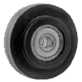 12017, 12018, 12020, 12021_in - Roller Wheels with Ball Bearing Hub