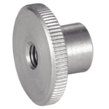 Reference 62629 - Knurled nut high type DIN 467 - Stainless steel A1