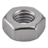 Reference 62641 - Lubrificated Hexagon nut DIN 934 - Stainless steel A2