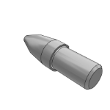 LFUJMP - 弹头型夹具定位销外螺纹型
