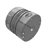 CPSNBAC - 铝合金八螺丝高刚性单膜片型联轴器  夹紧型