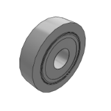 PBA - 标准型 包胶轴承 圆柱形