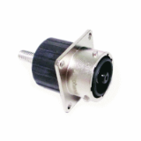 RTHP0201PN-XXX - ECO-MATE, Receptacle, 10mm Single Pin Contact, Crimp Type, Flange Wall Mounting
