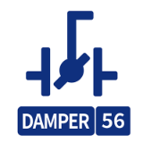 Rotary damper type 56