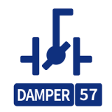 Rotary damper type 57