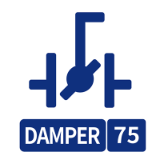 Rotary damper type 75