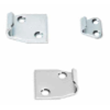 J183 - STEEL AND STAINLESS STEEL CATCH PLATE FOR ADJUSTABLE TOGGLE LATCH