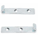 J185 - STEEL AND STAINLESS STEEL EXTENDED CATCH PLATE FOR ADJUSTABLE TOGGLE LATCH