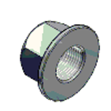 Q330 - Prevailing torque type all-metal hexagon nuts with flange