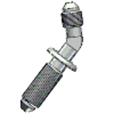 HB4-10-2002 - Elbow,B type,45 degree,flared tube