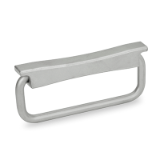 GN 425.9 - Stainless Steel-Folding handles, Type A Thread for fixing from the back
