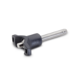 GN 113.8 - Stainless Steel-Ball lock pins with T-Handle, Material AISI 630
