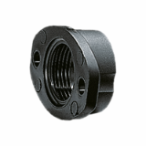 RQF2-M - Plastic flange for all metric screw connectors with outer thread acc. to EN 60423
