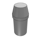 BR07A_F - Positioning Pin-P Size Selection Type/P.L.H Size Specification Type/P.L.H.V Size Specification Type - Large Head Cone Angle Type · External Thread Type