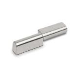 K1304 - In-line hinges stainless steel lift-off, screw-on