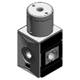 Pressure regulator pneumatically controlled remotely BG1 - Futura series