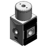Pressure regulator pneumatically controlled remotely BG2 - Futura series