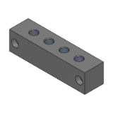SL-BTAP, SH-BTAP, SHD-BTAP, SL-G-BTAP, SH-G-BTAP, SHD-G-BTAP - Precision Cleaning Terminal Blocks - Pneumatic - Pitch Configurable BTA_Series - 25 Square