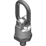 TH60R - PowerPoint Universal, Swivel Lifting Rings with eye connection