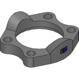 FUS EO - SAE Flange clamps