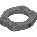 FUSF EO - SAE Flange clamps flat