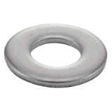 Reference 62501 - Plain washer normal type NFE 25514 - Stainless steel A2
