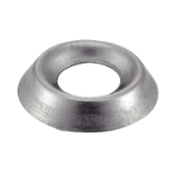 Reference 62518 - stamped cup washer NFE 27619 - Stainless steel A2