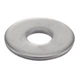 Reference 64511 - Plain washer large type DIN 9021 - Stainless steel A4