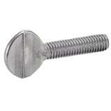 Reference 62234 - Shoulderless thumb screw - Stainless steel A2