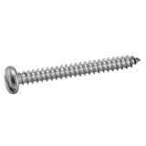 Reference 62401 - Slotted Pan head tapping screw form C DIN 7971 - Stainless steel A2