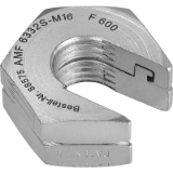 AMF 6332S - Quick-action clamping nut without collar