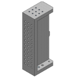 AMF 6363-**-074 - Angle block, one working face, top surface with threaded holes
