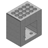 AMF 6363-**-076 - Block with positioning