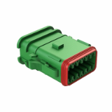 AT06-12SX-OMRDXXX - 12 Pin Plug, Custom overmold plug, Socket, AT Series