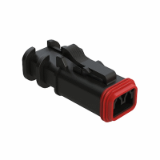 AT06-2S-OMRDXXX - Structure+, Overmold-Compatible Plug, 2 Socket, AT Series