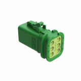 6 Socket, ATP Series- Reduced Dia. - Overmold compatible, 6 Position plug, Socket, Reduced dia. seal