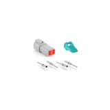 AT04-4P-KIT01 - Kit, AT Series, 4 Position Receptacle, Contacts, Wedgelock