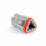 AT06-3S-RD01XXX - Plug, 3 Socket, At Series, Reduced Diameter Wire Seal