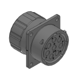 RTS018N8SHEC03 - Square Flange Receptacle