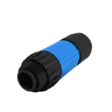 C01610H006 - Standard Male Cable Connectors - 6 Position Straight, without Contacts