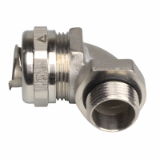 ISO 90° fitting,Compact, male, IP 40 Stainless steel AISI-304 - Multiflex SL/SLI fittings