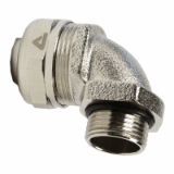 ISO 90° fitting,Compact, male, IP 40 Stainless steel AISI-304 - Multiflex UIG/UI fittings