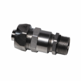 ISO cable-hose fitting, male, IP 40 Stainless steel AISI-304 - Multiflex UIG/UI fittings