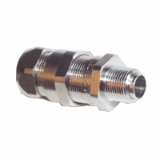 IEC-Ex ATEX fitting BNA ISO, barrier, EPDM,nickel plated brass - ATEX conduit fittings