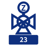 三方ボールバルブ23型 電動式Z型