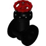 Gate Valve Type P - ANSI CLASS 150, Flanged End