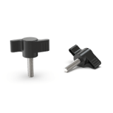 BK8.0012 - Wing knobs with mounted screw