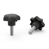 BK36.0011 - Star knob screws, similar to DIN 6336
