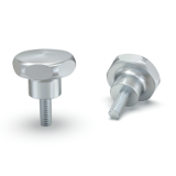 BK38.0241.INOX - Massive star grip screws, made from polished stainless steel